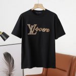 上新 顶级复刻版本 Lv路易威登 25Ss早春新款 Lv珠片刺绣短袖 轻奢主义 男女日常通勤穿搭必备单品 正确版本 欢迎对比 详细特征 320克100% 纯棉双