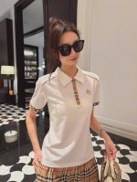B家B家新款Olo领短袖T恤 款号:62148 黑色 白色 杏色 s-M-L-Xl-Xxl