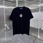 Alo 2025春夏新款 圆领短袖T恤 美丽绒 男女同款宽松版 S M L Xl Xxl 五个码 黑色 白色 灰色