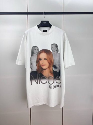 Balenciaga巴黎联名人像印花短袖 S M L Xl