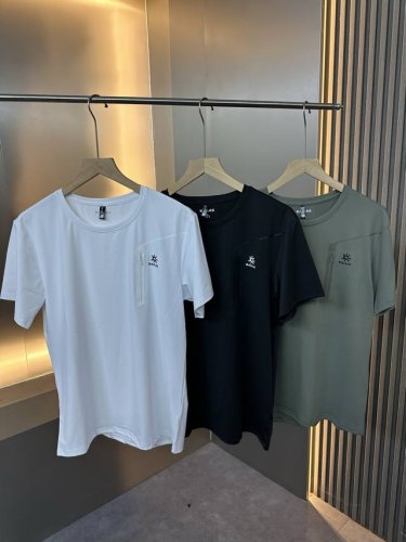 kailas 凯乐石夏季新品速干短袖T恤 -Color：黑色 白色 军绿色 -Size： Xl 2Xl 3Xl 4Xl 5Xl 6Xl 精选顶级速干面料，具备卓