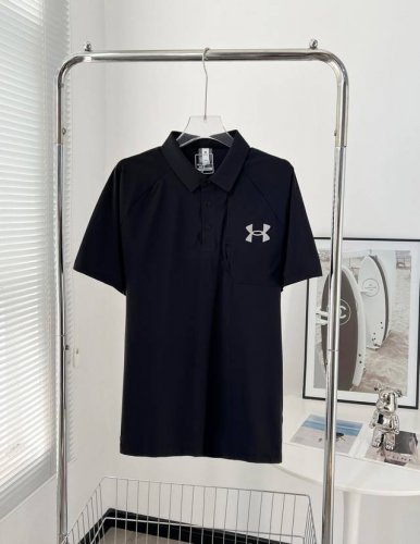 610# Under Armour安德玛高档拼接polo衫 高克重面料，面料柔软顺滑，舒适，上身质感超好，夏季首选！臻品级！ 每个男生的衣橱里，必定有一件百穿不