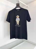 Xinp 拉夫劳伦 Ralph Lauren polo Bear针织棉T恤 复古小熊的设计，采用彩拔印花结合高密刺绣的工艺来呈现主题，时尚而有童趣 合体的剪裁