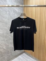 Burberry 巴宝莉 2025年春夏新品上新 三标齐全 丝光棉圆领短袖T恤 好货不用过多介绍 看细节 专柜码数 M-6Xl 175 140建议Xl 修身版型