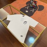 上新， Evisu福神2025新款男士字母大M海鸥短袖 颜色：白 尺码：S-Xxl S码 肩宽44 胸围96 衣长68 适合身材 -120斤 M码 肩宽46 胸