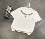 潮牌Chromehearts 克罗心满天星圆领短袖T恤 240G双纱潮牌专用棉 纹理清晰 质感满满 同缸定染1 1无色差精密纯棉螺纹 层搭叠穿 自留好货 强烈推
