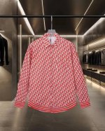 170 Dior 迪奥 爆款来袭 满印老花Lgoo弹幕数码印花长袖衬衫 2025Ss官网新款长袖 衬衫 衬衣，精美印花Logo 高端版本，专柜定制面料 透气舒适