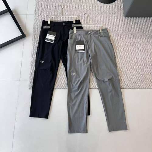 平铺图 刺绣版本 Arc'teryx始祖鸟 Creston Sv pant 防风 男子 软壳长裤 Arc'teryx 始祖鸟 的Creston Sv pant是