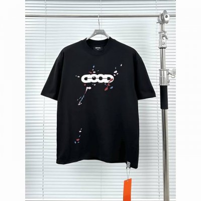 Gd泼墨刺绣短袖 黑色 白色 S-M-L-Xl Goodbrand 彩色泼墨刺绣“Good”印花Logo 宽松短袖T恤 男女情侣款 原厂跟单 ！“Good”常在