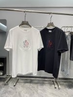Mon25Ss春夏新款平纹针织棉布基础圆领短Tee，男女同款立体浮雕字母标识宽松休闲短袖T恤衫！贸易公司渠道稀出，领先官网发售！法蒙家推出了一款令人惊艳的字母标