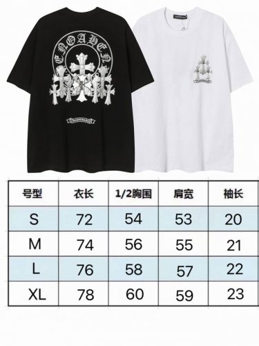现货 p802258 新款 克罗 春夏新品立体十字架纽扣装饰情侣休闲短袖T恤新款 克32支纯棉 颜色：黑色 白色 码数：S M L Xl