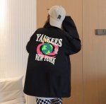 Mlb Yankees-Ny地球家园立领教练夹克外套 精选优质梭织加厚面料 匀整光洁 吸湿耐磨不易折 厚实板正上身超赞宽松版型结合立体裁剪工艺 留有充裕活动空间