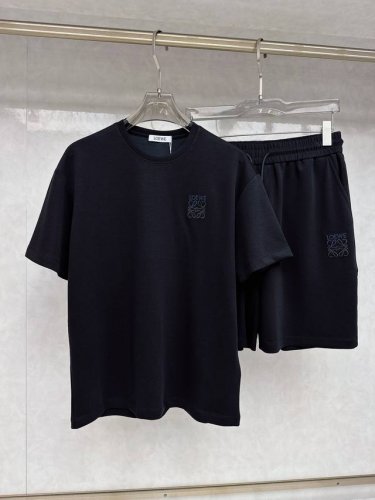 罗意威 2025Ss春夏新款短袖套装，男女同款。上身效果超赞，码数 M-3Xl