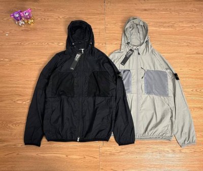 stone Island 石头岛网眼经典机能户外防风防水防紫外线防晒衣外套 甄选品质 实拍可见 面料采用高品质尼龙微皱防风防水放紫外线面料 五一出行必备 优质防