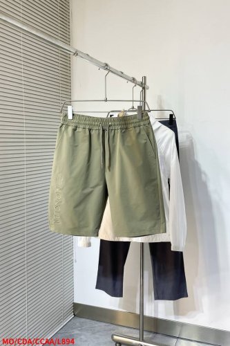 l894 Momoncler 2025Ss 夏季男士休闲五分短裤，抽绳松紧腰带，简约织带设计．定制舒适透气纯棉毛线圈！拥有柔软细腻的特性舒爽透气，上身效果非常棒