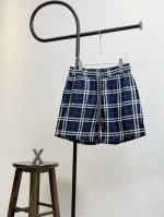 款号X160 Burberry巴宝莉经典格子沙滩裤带内网抽绳短裤 情侣同款 不掉色 舒适透气 专柜同步 全套包装 区别市面一眼假版本 一条小短裤细节丰富 却也能