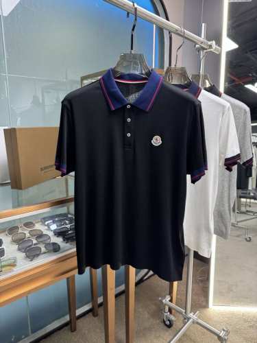 上新 25Ss M家 早春新款起脚平纹面料 Polo 原版定制 进口纱线色染 经典百搭 码数48-56