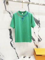 Chrome Hearts 克罗心320克洗水短袖 领口刺绣梵文Logo十字架贴布工艺 官方同步 1:1原版开模 时尚个性 百搭潮流 纯原品质 原版洗水面料 吊