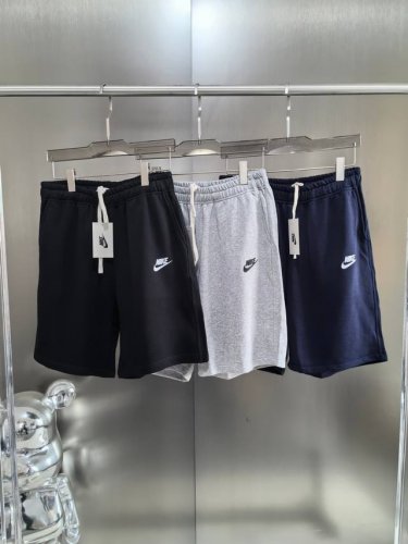 不控价 出口韩国订单 纯原短裤 2025耐克Nike经典小标Logo运动短裤 男女同款 原版面料高版本高品质 网红明星同款 采用340克 双股双纱定制面料 定制