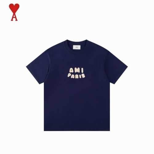Ami 25Ss 立体钩编刺绣字母短袖 春夏揉进了春风里，让优雅尽情绽放8拒绝平庸 清爽自然，经典再经典，超多明星博主的日常穿搭T恤，低调百搭又具有品牌特色的