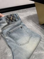 LV25S春夏男士直筒阔腿牛仔裤.....码数29-3837