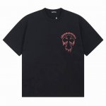 款号Ys27 Chrome Hearts克罗心印花十字架梵文字母男女短袖休闲宽松T恤采用定制面料丶1比1配色罗纹丶环保印花。无味色彩鲜艳丶250克高克重纯棉面料