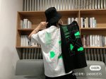 顶级版本上新 O22# -Off White 线条荧光绿色箭头印花经典短袖T恤 男女同款 明星同款- 美国设计师 Virgil Abloh 以年轻世代的流行文化
