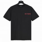 Arcteryx始祖鸟官网新款幻影鸟印花短袖T恤 面料采用洗水后300克双纱精梳棉，定制32支1*1螺纹，成衣两遍水洗处理，面料舒适亲肤无异感，定制定染面料，纺