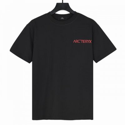 Arcteryx始祖鸟官网新款幻影鸟印花短袖T恤 面料采用洗水后300克双纱精梳棉，定制32支1*1螺纹，成衣两遍水洗处理，面料舒适亲肤无异感，定制定染面料，纺