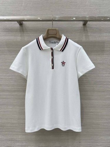 高版本出 独家首发 原单品质 Missd 25春夏新品网球少女风Polo领短袖上衣。Yb定制扁机面料，定位刺绣五角星字母，运动日常出街均可轻松驾驭～经典版型百搭
