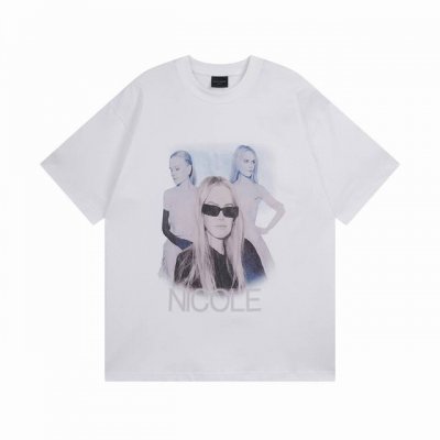 balenciaga 巴黎世家2025 Ss 新鲜出炉的金 卡戴珊 直喷印花磨烂做旧短袖T恤 穿卡姐同款 享卡姐人生 本市场No.1的质量 真正天花板品质 全部
