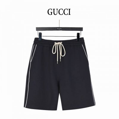gucci 古驰 25Ss 侧边线条1921双G刺绣短裤 2025Ss新款针织短裤，定制面料采用威化布织法， 超高端针织工艺，版型紧致立体，定制裤绳五金质感强，