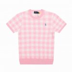 顶级品质 全年不下架 拉夫劳伦Ralph Lauren格子提花基础小马刺绣Logo针织圆领短袖 这两年拉夫劳伦风好大！衣服审美真的有大大提高格子拼接就很好看，搭