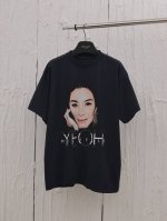 Balenciaga* 巴黎25新款人物肖像印花短袖T恤 采用定织定染全棉双纱，柔软舒适，成衣洗水做旧，螺纹釆用定染无色差，人物肖像印花采用直喷印花，效果立体
