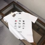 款号6707 重磅面料300克双纱Balenciaga巴黎世家流体字母经典款印花短袖 从面料到辅料全部跟足Zp 进口松井公司浆料印花绝不开裂 三标齐全 原版包装