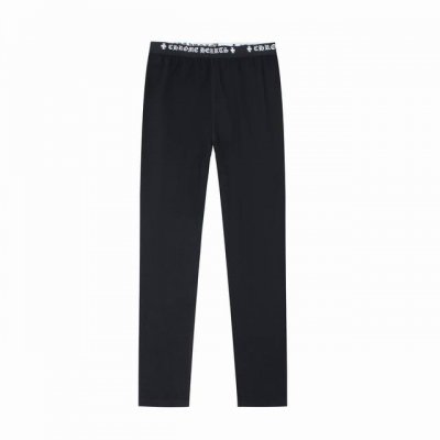 chrome Hearts Ch克罗心黑色马蹄印花修身打底裤 秋冬款打底裤穿起来真的太显瘦太包腿啦 最好穿的打底。 可以单穿哦 还可以做瑜伽健身裤 面料高弹 纯