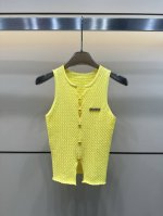 款号:82842 chane 25夏季新款镂空针织背心