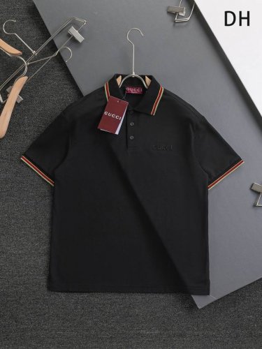 Gucci 古驰 酷奇 Gucci 双G 微宽版型 S-Xl 25Ss Gucci 独家定制 专柜同款胸口贴布字母刺绣小Logo显得更加靓丽精美工艺圆领款 独家