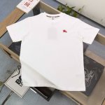 款号 Cx901 高版本 2025新款Burberry巴宝莉刺绣战马小标Logo图案绣花休闲情侣宽松短袖T恤 独一无二的活性环保面料染色 32支双纱精梳纯棉爽滑