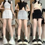 露露Lululemon新款甜辣风抽绳运动短裙春夏新款少女高腰百搭包臀A字半身裙 穿搭Bi备的短裙看起来时髦又有型的一款 不易皱的软面料加上显瘦版型设计 Hin显