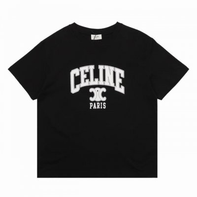 Celine 赛琳 经典字母印花基础款短袖T恤 尺码：Xs-L