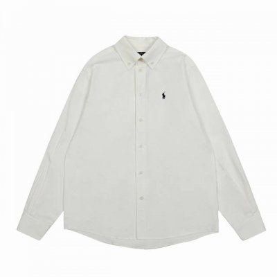 顶级品质 款号：8086# 拉夫劳伦Ralph Lauren经典基础四季常青百搭款衬衫长袖 拉夫劳伦Ralph Lauren经典牛津纺老钱风男女同款情侣衬衫长袖