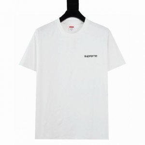 灭世纵横 Supreme 23Fw Nyc 门店信息短袖T恤 拒绝看图做货 拒绝拿错误版本对比 采用圆筒无缝工艺 原版工艺 衣服侧面没有缝合骨位 鉴定重点 面料
