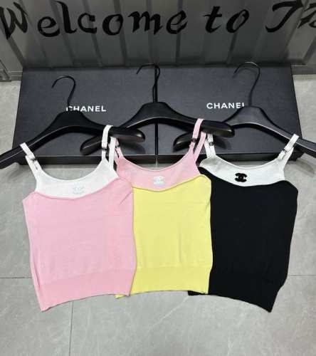 新品上线 款号:27039# #香香拼色吊带实拍图