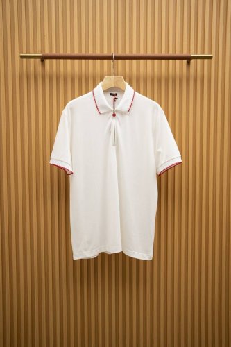 kt2540 Ss 最新款Polo衫 经典五金拉链设计 背面刺绣字母Logo 独家发售 白色 Size：M-Xxxxl