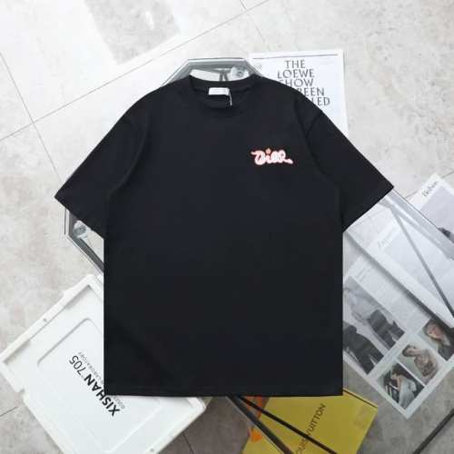 上新120【纯原臻品 顶级复刻】 dior/迪奥·新款蛇年刺绣休闲圆领短袖T恤 - 颜色: 黑色 - 购入原版开模打造，全套定制辅料，细节决定成败。 - 迪奥（