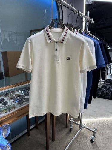 上新 25Ss M家 早春新款起脚中珠面料 Polo 原版定制 进口纱线色染 经典百搭 码数48-56