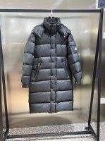 支持年后退换 P600！24Ss冬 经典｜Moncler Hanoverian 雾面哑光男士长款连帽鹅绒服 全新Hanoverian男士派克大衣巧妙融合Mo精髓