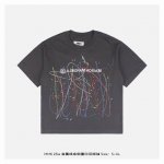 maison Margiela 马吉拉 25Ss 泼墨线条倒置印花短袖 面料采用230克重精梳棉，定制32支1*1螺纹，成衣两遍水洗处理，面料舒适亲肤无异感，定