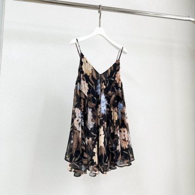 款号：#9128 成分：100%Viscose 尺寸：0 1 2 3 胸围 长 0 86 52 1 90 53 2 94 54 3 98 55 不含肩带长度 单